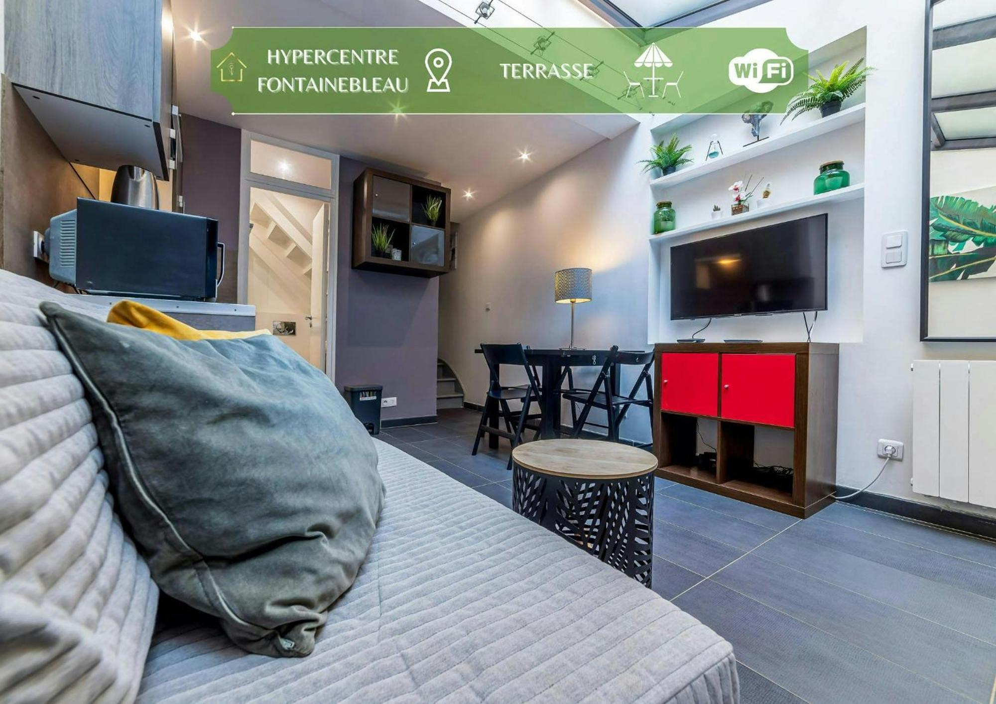 New Hypercenter Apparthotel Sweet Green 퐁텐블로 외부 사진